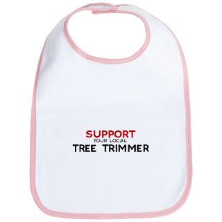 Career Gifts  Career Baby Bibs  Support TREE TRIMMER Bib