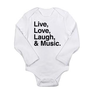 love and music Body Suit by satirical_teeshirts