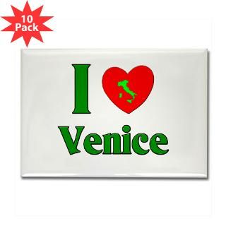 Love Venice Rectangle Magnet (10 pack)