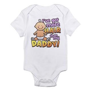 More Hair Than Daddy Body Suit by konceptskids
