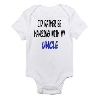 Hanging with my Uncle Body Suit by customtees4tots