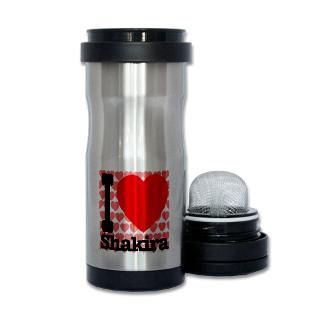 Fan Gifts  Fan Drinkware  I Love Shakira Tea Tumbler