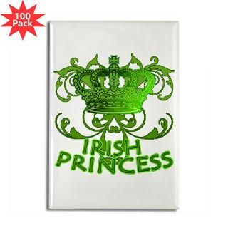 crown and scroll irish princess rectangle magnet $ 179 99