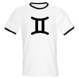 Gemini May 22 – June 21  Symbols on Stuff T Shirts Stickers Hats