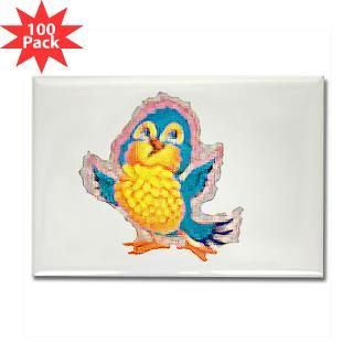 cartoon bird rectangle magnet 100 pack $ 189 99