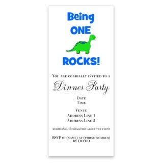 Being One Rocks Dinosaur Invitations by Admin_CP4169387