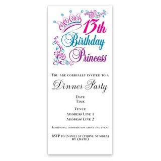 13th Birthday Princess Invitations by Admin_CP3085590