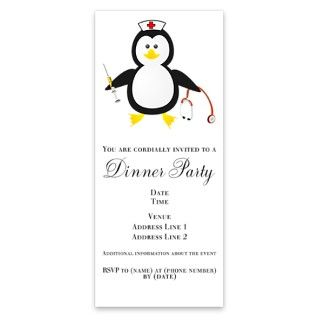 Penguin Nurse Invitations by Admin_CP6643422