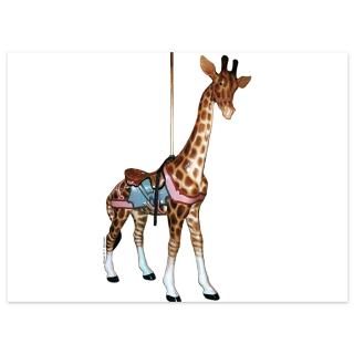 Amusement Park Gifts  Amusement Park Flat Cards  Glen Echo Giraffe 5