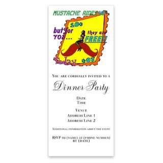 Handlebar Mustache Invitations  Handlebar Mustache Invitation