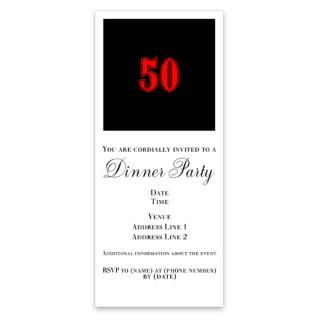 Happy 50Th Birthday Invitations  Happy 50Th Birthday Invitation