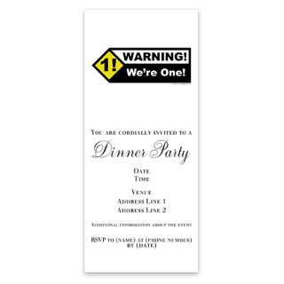 Twins First Birthday Invitations  Twins First Birthday Invitation