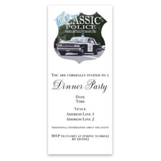 Classic Police Car Invitations by Admin_CP2746628  507133781