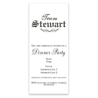 Team Stewart Invitations by Admin_CP4511306  512569564