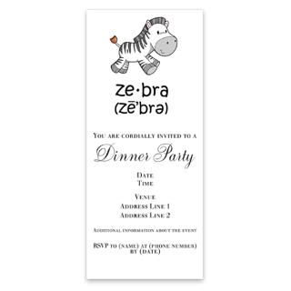 Zebra Invitations  Zebra Invitation Templates  Personalize Online