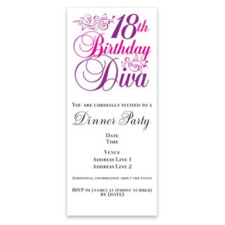 18th Birthday Diva Invitations by Admin_CP3085590  507066207