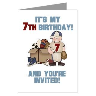 7Th Birthday Greeting Cards  Buy 7Th Birthday Cards