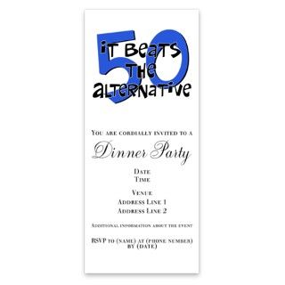 50th birthday gifts attitude Invitations by Admin_CP49581