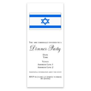 Israel Jewish Flag Invitations by Admin_CP1534770  512195779