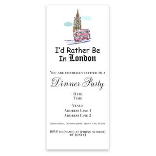 Invitations  Id Rather Be In London cooler Invitations