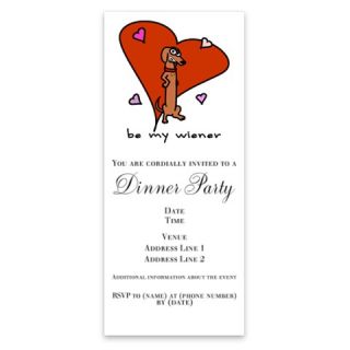 Wiener Dog Valentine Invitations by Admin_CP8520152  512554634
