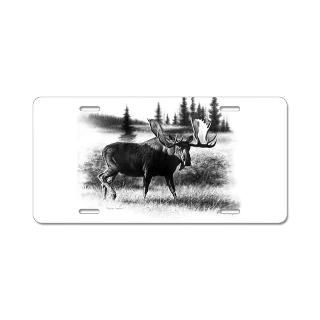 Moose License Plate Covers  Moose Front License Plate Covers