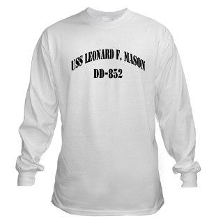 852 Gifts  852 Long Sleeve Ts  USS LEONARD F. MASON Long Sleeve T