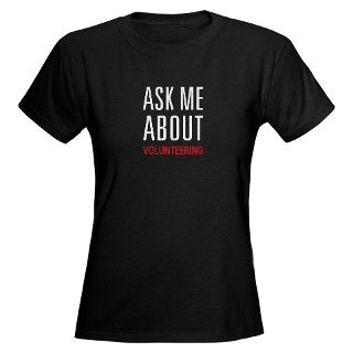 911 Gifts  911 T shirts  Ask Me Volunteering Womens Dark T Shirt