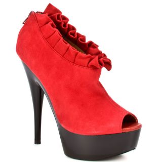 nicka bee red suede luichiny $ 94 99 $ 80 74