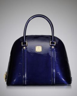 MCM Satchel   Ivana Patent Greta