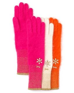 Juicy Couture Angora Gloves with Lurex