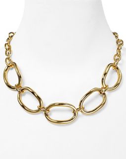 Robert Lee Morris Soho Frontal Chain Link Necklace, 16