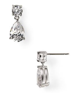 Nadri Cubic Zirconia Teardrop Earrings