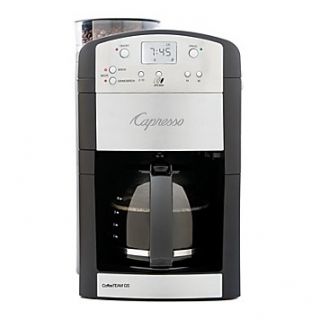 Capresso 10 Cup Coffee Team Glass Coffeemaker/Grinder