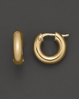 Roberto Coin 18K Yellow Gold Hoop Earrings