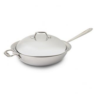 All Clad Stainless Steel 12 Chefs Pan with Lid