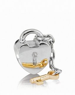PANDORA Charm   Sterling Silver & 14K Gold Key To My Heart