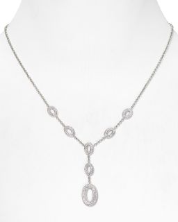 Nadri Open Links Y Necklace, 18