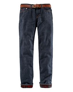Lauren Childrenswear Boys Slim Fit Flannel lined Jeans   Sizes 8 20