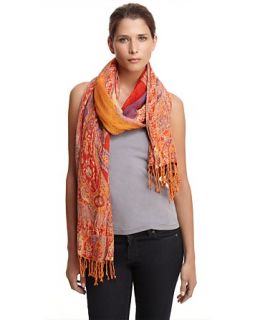 Lucky Brand Tropic Scope Tapestry Scarf, 20 x 80