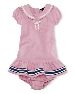 Lauren Childrenswear Infant Girls Nautical Dress   Sizes 9 24 Months