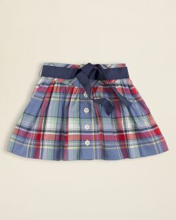 plaid button front skirt sizes 2t 6x orig $ 39 50 sale $ 23 70 pricing