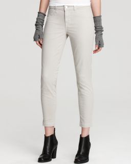 Brand Jeans   Harper Mid Rise Twill Capri in Shell