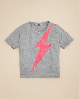 Flowers By Zoe Girls Lightening Bolt Tee   Sizes S XL