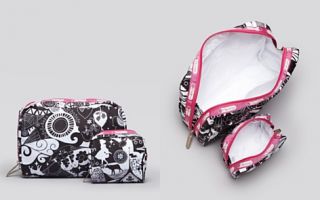 LeSportsac Cosmetic Pouch Set   Extra Large Combo in Pink Fytle_2