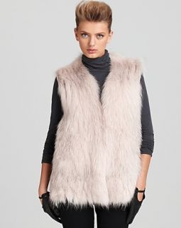 Carmen Marc Valvo Couture for Maximilian 27 Feather Punched Fox Fur