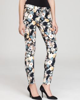 For All Mankind Jeans   The Skinny in Midnight Floral