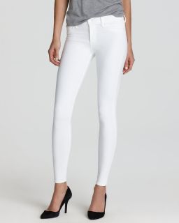Hudson Jeans   Nico Mid Rise Super Skinny in White