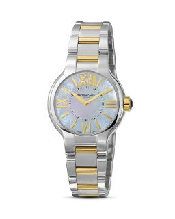 Raymond Weil Noemia Yellow Gold Plate And Stainless Steel Watch With