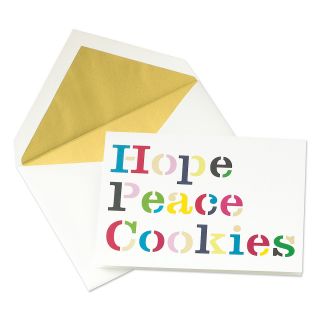 kate spade hope peace cookies cards price $ 35 00 color fluorescent